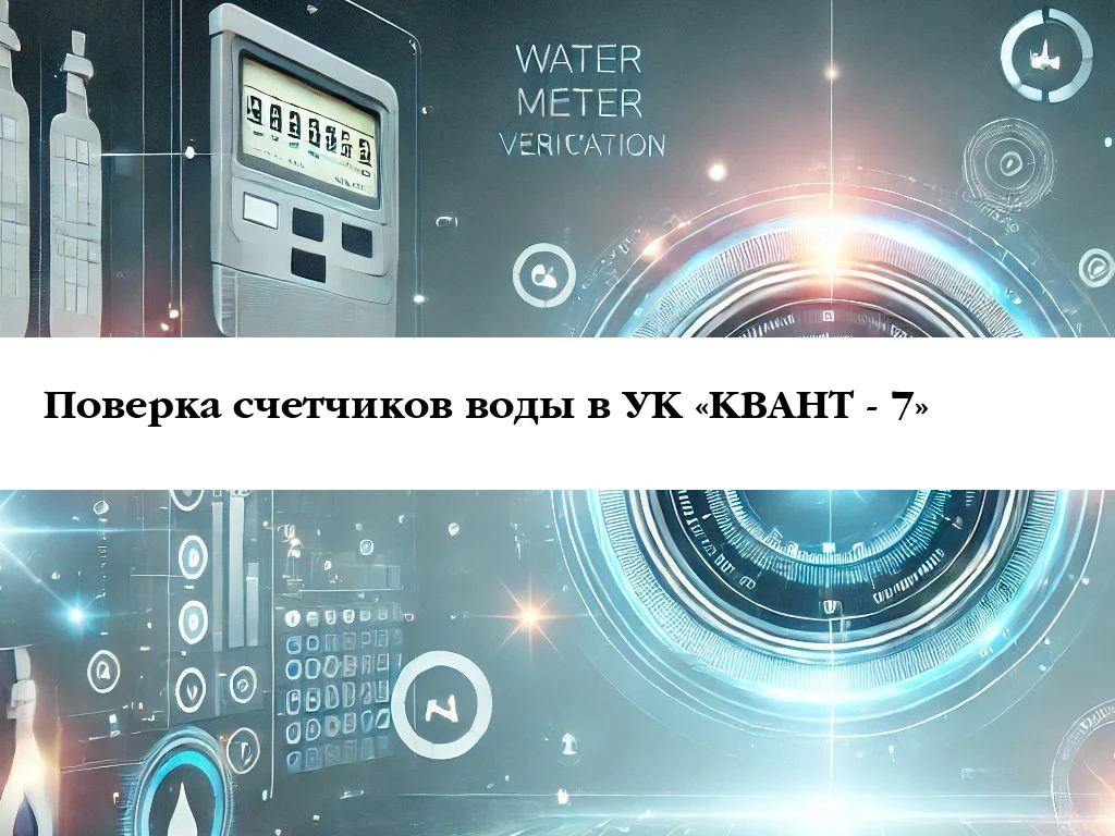 Поверка водосчётчика в 