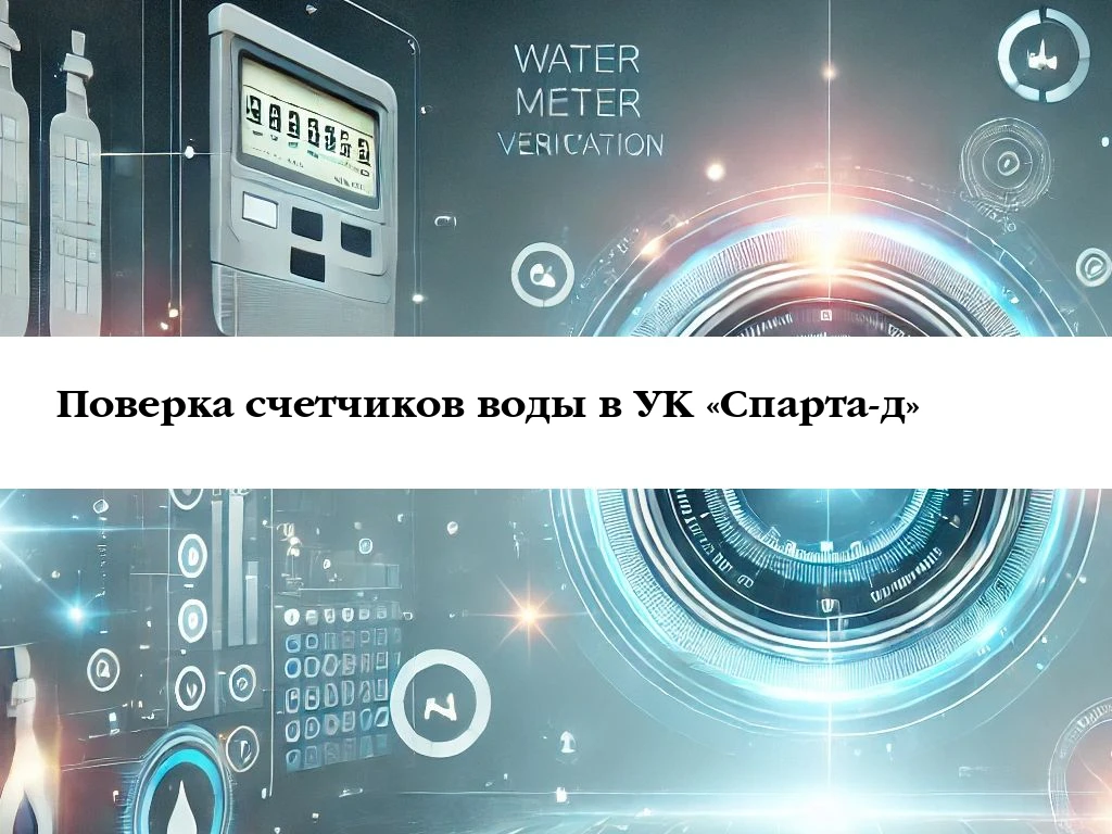 Поверка водосчётчика в 